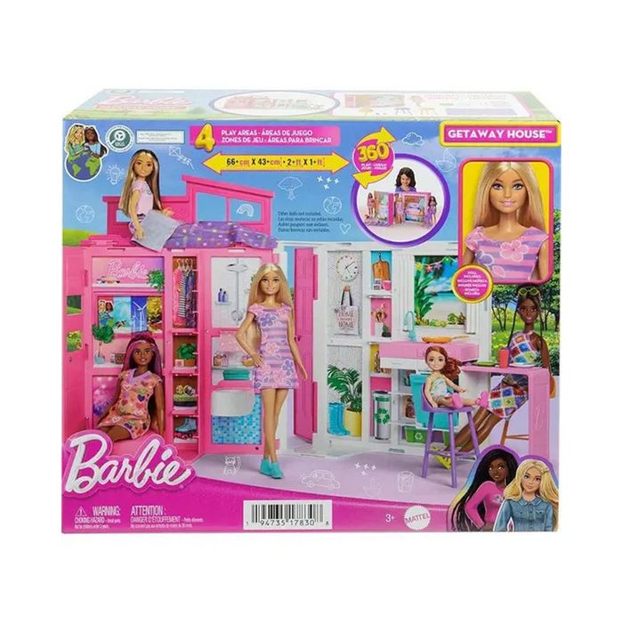 BARBIE CASA DE BONECAS COM BONECA - HRJ77 - MATTEL