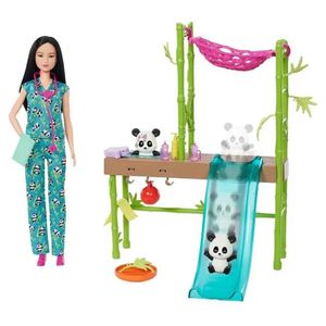 BARBIE I CAN BE CUIDADOS E RESGATE DE PANDAS - HKT77 - MATTEL