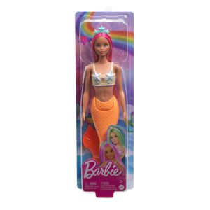 BARBIER SEREIAS COM CABELO COLORIDO SORTIDA - HRR02 - MATTEL