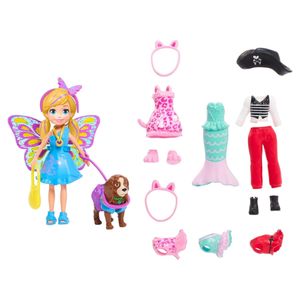 POLLY POCKET KIT CACHORRO FANTASIAS COMBINADAS - GDM15 - MATTEL