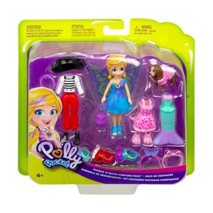 POLLY POCKET KIT CACHORRO FANTASIAS COMBINADAS - GDM15 - MATTEL