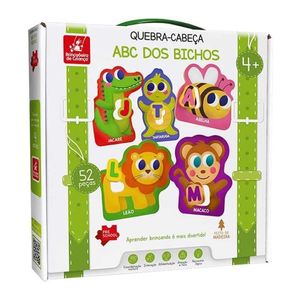 QUEBRA CABEÇA ABC DOS BICHOS - 2143 - BRINCADEIRA DE CRIANÇA