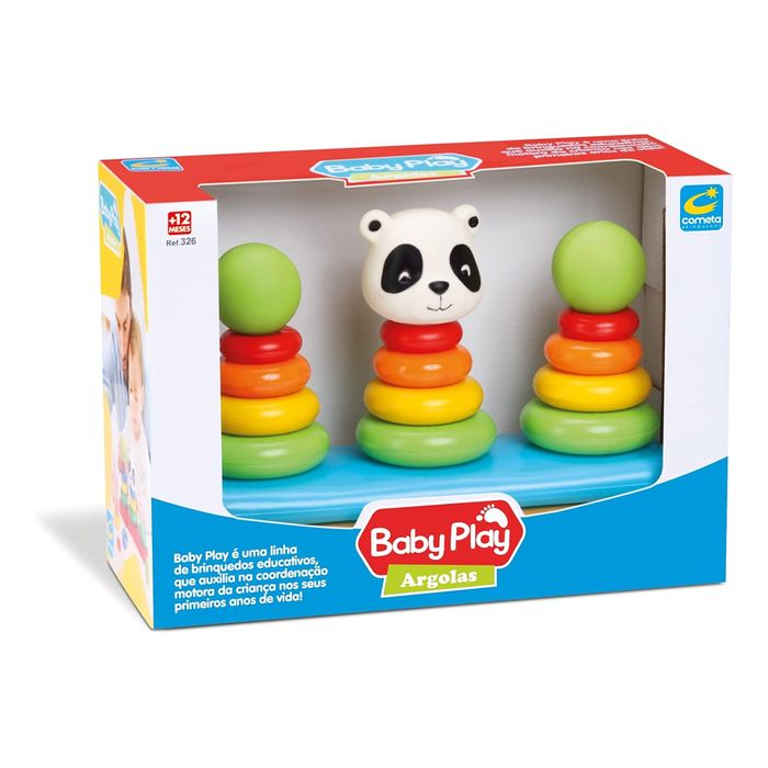 BABY PLAY ARGOLAS TRIO - 0081 - COMETA BRINQUEDOS