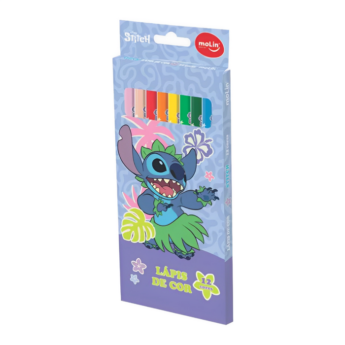 LAPIS DE COR DO STITCH - DISNEY - MOLIN - 31310