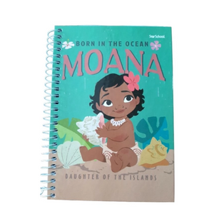 CADERNO ASPIRAL DA MOANA - JANDAIA - 3229 - 80 FOLHAS