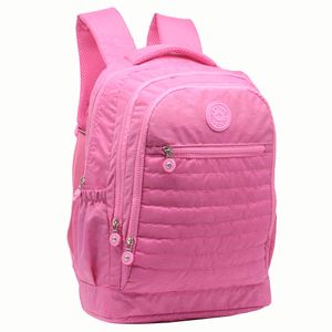 MOCHILA JUVENIL EM CRINKLE ROSA CLARO - YS41069RC - YIN'S