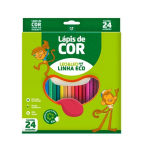 LAPIS DE COR  LEO&LEO - 24 CORES  - 4222