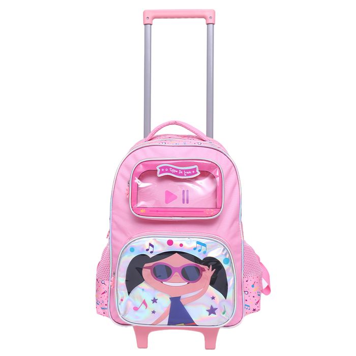 KIT ESCOLAR O SHOW DA LUNA APERTE O PLAY ROSA - YS42357R - YIN'S