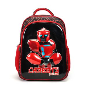 MOCHILA INFANTIL CARBOTS EM POLIÉSTER+PVC VERMELHO - YS42519V - YIN'S