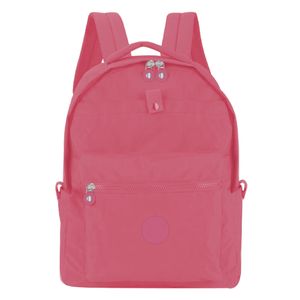 MOCHILA JUVENIL EM CRINKLE ROSA - YS41054RO - YIN'S