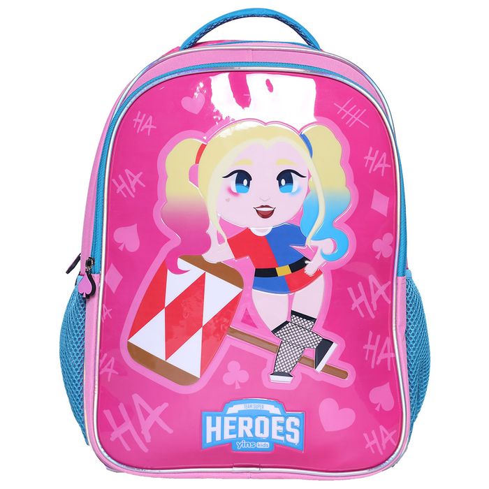 MOCHILA INFANTIL HALLEN CETIM+PVC - YS42382 - YIN'S