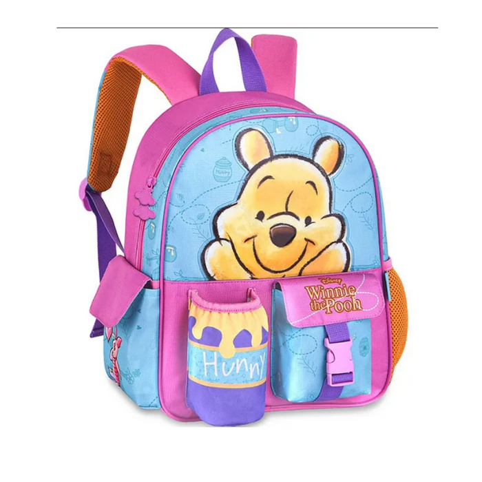 Mochila Escolar de Costas Ursinho Pooh Clio STYLE Ref Po24573D