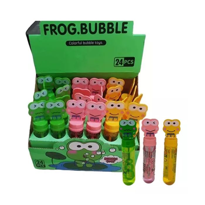 KIT 12 UND BOLINHA DE SABAO BUBBLE FROG - 2184/12 - 99 TOYS