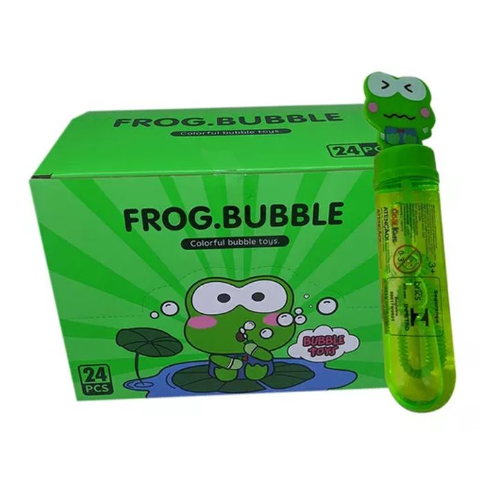 BOLINHA DE SABAO BUBBLE FROG - 2184 - 99 TOYS