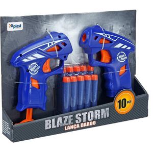 Lança Dardos Blaze Storm com 10 Dardos - HOMEPLAY