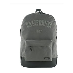 MOCHILA CASUAL CALIFORNIA EM POLIÉSTER+PU CINZA - YS41080C - YIN'S