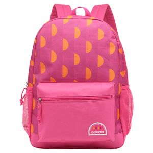 MOCHILA CASUAL GEOMETRIC EM POLIÉSTER ROSA PINK - YS29679RP - YIN'S