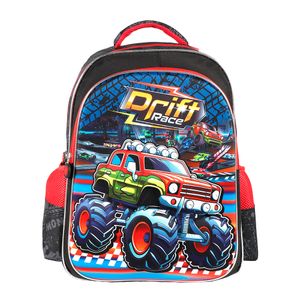 MOCHILA INFANTIL DRIFT RACE POLIÉSTER+EVA - YS42513 - YIN'S