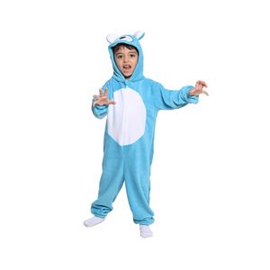 Macacão Divertido Urso Azul