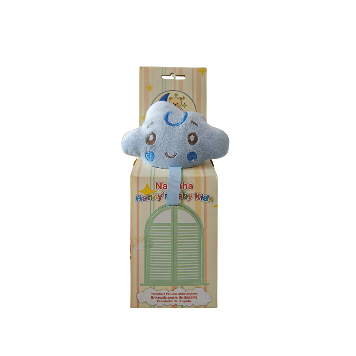 PELUCIA NUVEM NANA BABY AZUL