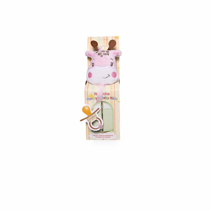 PELUCIA GIRAFA NANA BABY ROSA