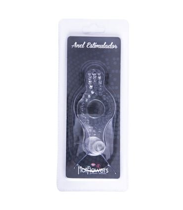 Anel Estimulador Com Plug Hot Flowers