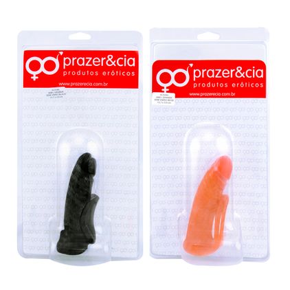 Anel Com Prótese Maciça 13,7 X 3,0cm Prazer E Cia