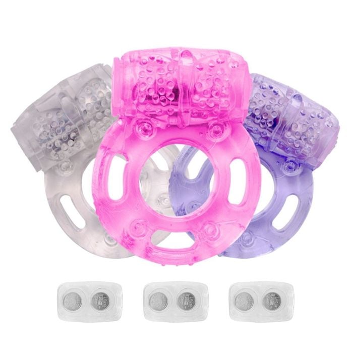Anel Vibrador Peniano Borboleta 