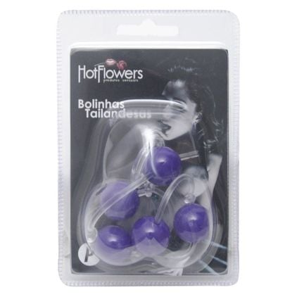 Bolinha Tailandesa Pequena 22mm Hot Flowers