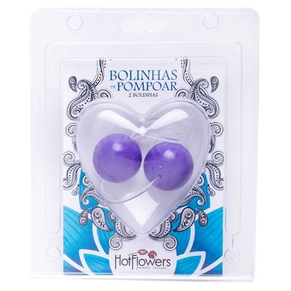 Bolinha Pompoar 02 Unidades Média Hot Flowers