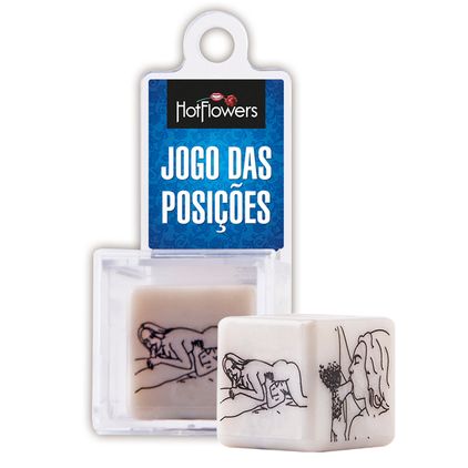 Jogo Das Posições 01 Dado Hot Flowers