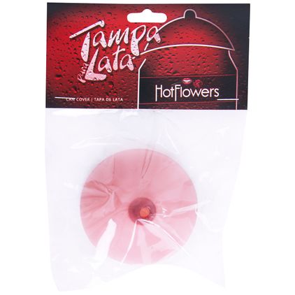 Tampa Para Lata Seio Natural Hot Flowers