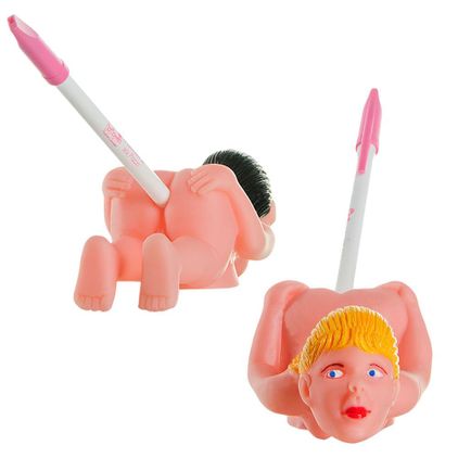 Porta Caneta Mulher Hot Flowers