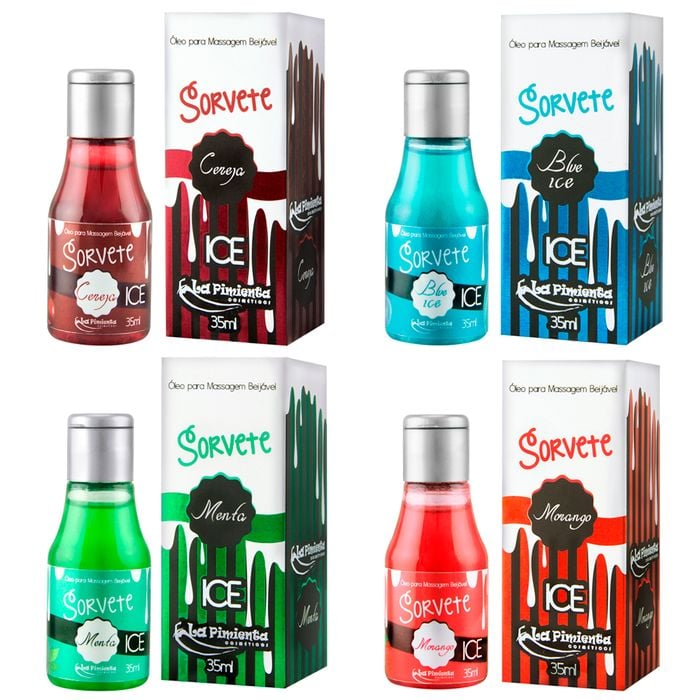 Gel Comestível Sorvete Ice 35 Ml La Pimienta