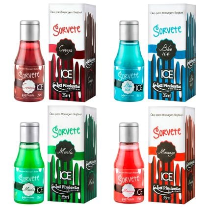 Gel Comestível Sorvete Ice 35 Ml La Pimienta