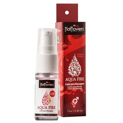 Aqua Fire Loção 12ml Hot Flowers