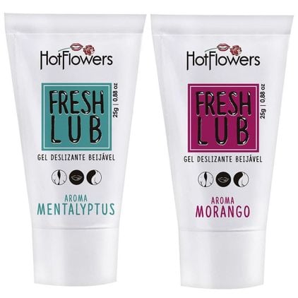 Fresh Lub Gel Deslizante 25g Hot Flowers