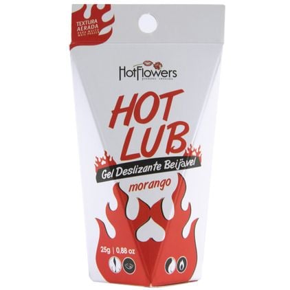 Hot Lub Gel Deslizante Beijável 25g Hot Flowers