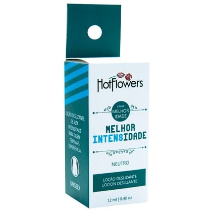 Melhor Intensidade Lubrificante Siliconado 12ml Hot Flowers