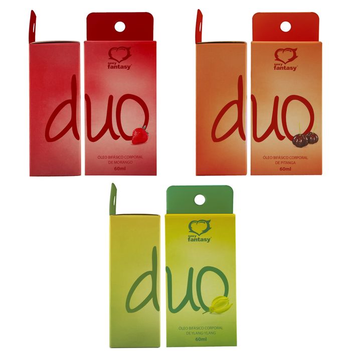 Duo óleo Bifásico Aromático 60ml Sexy Fantasy