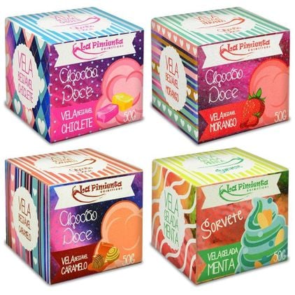 Vela Beijável Aromática 50g La Pimienta