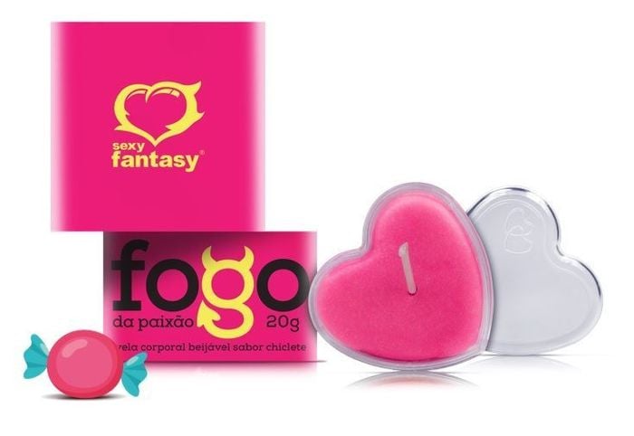 Vela Fogo Da Paixão Sexy Fantasy 