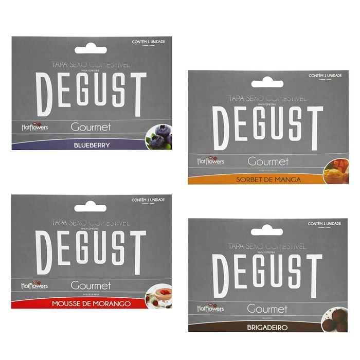 Degust Gourmet Tapa Sexo Mãozinha Comestível Hot Flowers