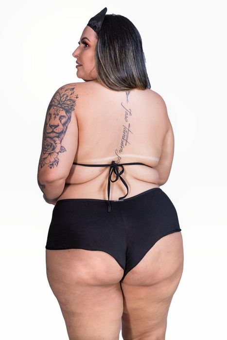 Kit Mini Fantasia Plus Size Policial Pimenta Sexy