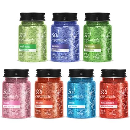 Sais Espumantes Aromáticos 100gr Feitiços