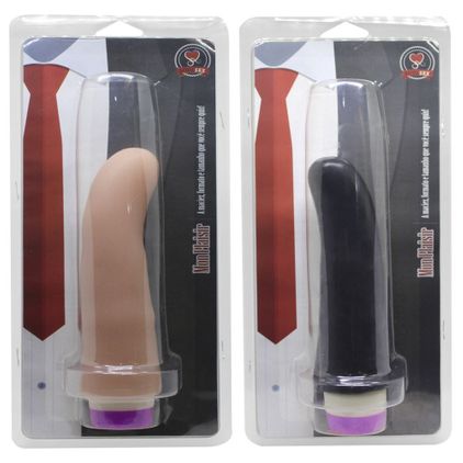 Prótese Vibrador Ponto G 14,5 X 4cm Soulsex