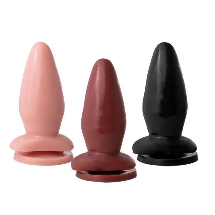 Plug Anal Com Ventosa 14 X 5,4cm Soulsex