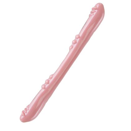 Plug Anal Duplo Natural 30x2,5cm Hot Flowers