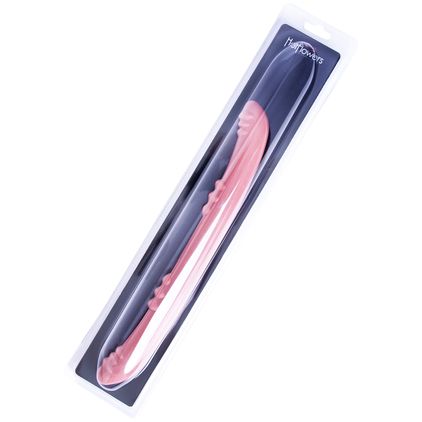 Plug Anal Duplo Natural 30x2,5cm Hot Flowers