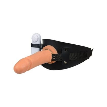 Cinta Com Protese E Vibro Para Coxa 15 X 4,5 Cm La Pimienta